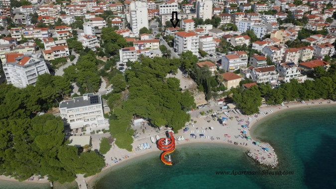 Beautiful environment, Apartments Silvana Makarska